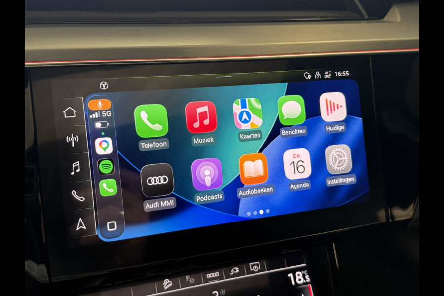 Audi e-tron 55 quattro S edition 95 kWh | S-Line | Pano | B&O | Apple Carplay | Trekhaak