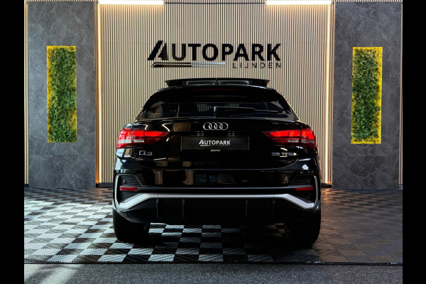 Audi Q3 Sportback 35 TFSI S-LINE|PANO|VIRTUAL|KEYLESS|GARANTIE 2028|CARPLAY|SFEERVERLICHTING|TREKHAAK|DEALER ONDERHOUDEN|VOL!