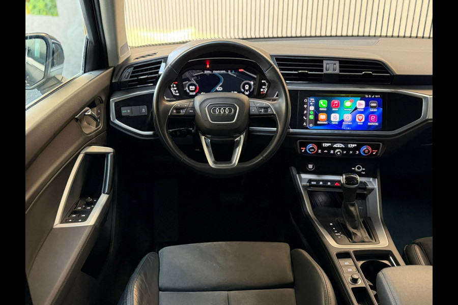 Audi Q3 Sportback 35 TFSI S-LINE|PANO|VIRTUAL|KEYLESS|GARANTIE 2028|CARPLAY|SFEERVERLICHTING|TREKHAAK|DEALER ONDERHOUDEN|VOL!