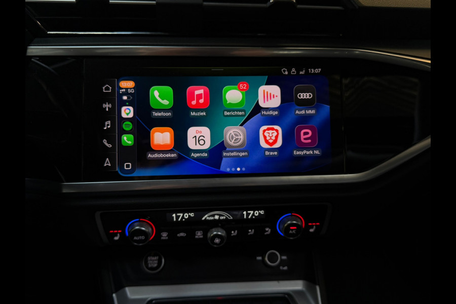 Audi Q3 Sportback 35 TFSI S-LINE|PANO|VIRTUAL|KEYLESS|GARANTIE 2028|CARPLAY|SFEERVERLICHTING|TREKHAAK|DEALER ONDERHOUDEN|VOL!