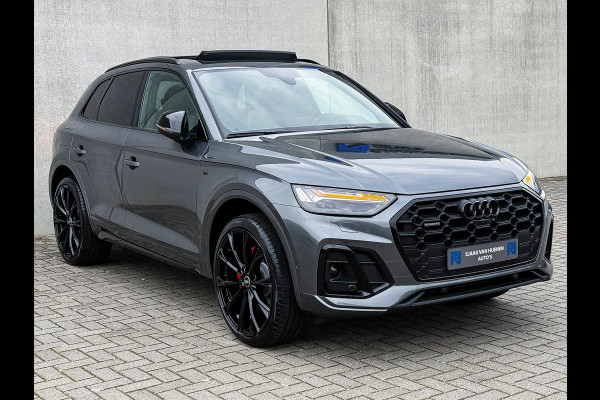 Audi Q5 50TFSI e 299PK Quattro Competition S Edition S-Line 1é Eig! Panoramadak|S-Kuipstoelen|360°View|Matrix|Carbon|Ambiance|SQ5!