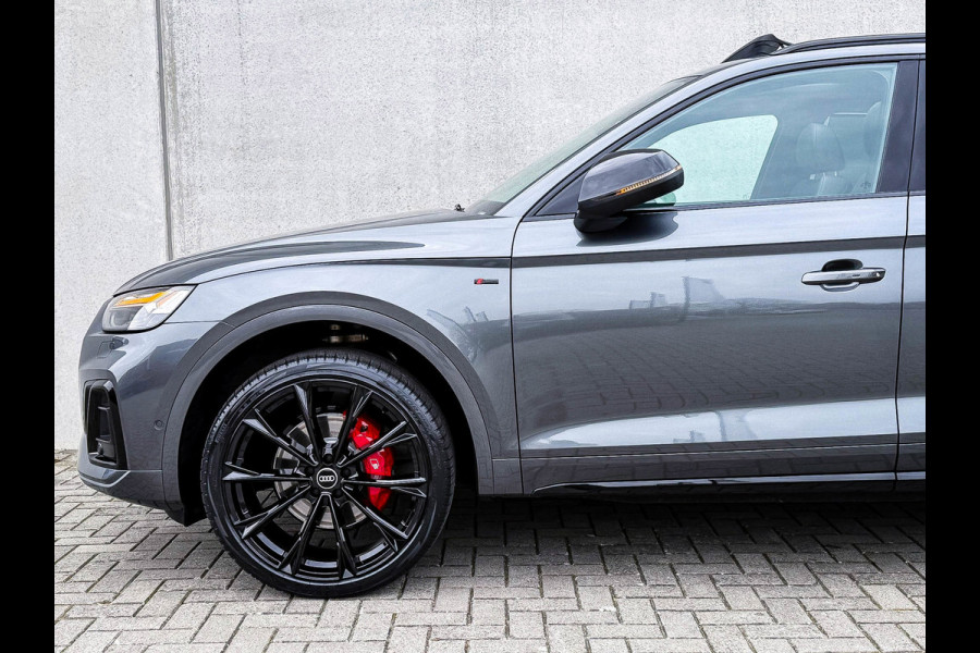 Audi Q5 50TFSI e 299PK Quattro Competition S Edition S-Line 1é Eig! Panoramadak|S-Kuipstoelen|360°View|Matrix|Carbon|Ambiance|SQ5!