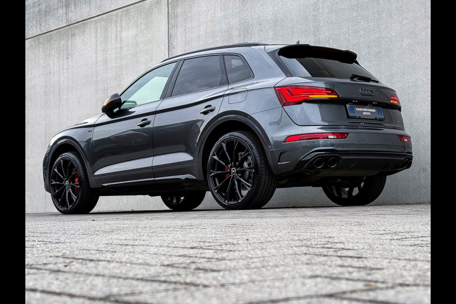 Audi Q5 50TFSI e 299PK Quattro Competition S Edition S-Line 1é Eig! Panoramadak|S-Kuipstoelen|360°View|Matrix|Carbon|Ambiance|SQ5!