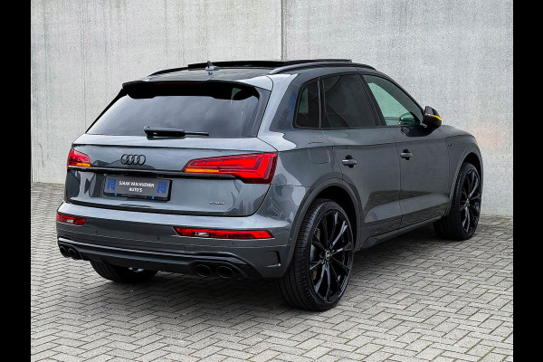 Audi Q5 50TFSI e 299PK Quattro Competition S Edition S-Line 1é Eig! Panoramadak|S-Kuipstoelen|360°View|Matrix|Carbon|Ambiance|SQ5!