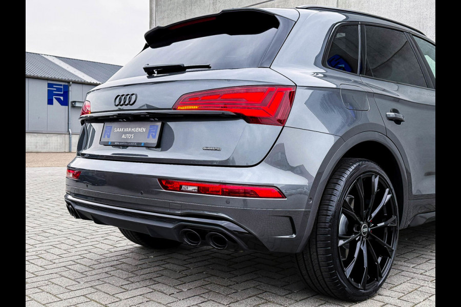 Audi Q5 50TFSI e 299PK Quattro Competition S Edition S-Line 1é Eig! Panoramadak|S-Kuipstoelen|360°View|Matrix|Carbon|Ambiance|SQ5!