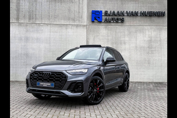Audi Q5 50TFSI e 299PK Quattro Competition S Edition S-Line 1é Eig! Panoramadak|S-Kuipstoelen|360°View|Matrix|Carbon|Ambiance|SQ5!