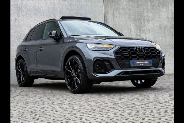 Audi Q5 50TFSI e 299PK Quattro Competition S Edition S-Line 1é Eig! Panoramadak|S-Kuipstoelen|360°View|Matrix|Carbon|Ambiance|SQ5!