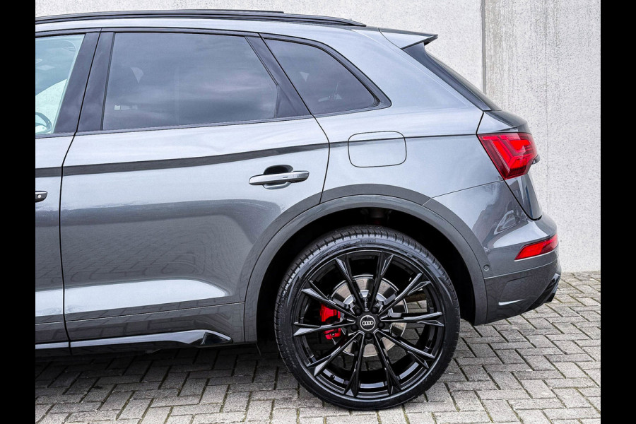 Audi Q5 50TFSI e 299PK Quattro Competition S Edition S-Line 1é Eig! Panoramadak|S-Kuipstoelen|360°View|Matrix|Carbon|Ambiance|SQ5!