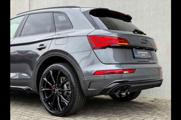 Audi Q5 50TFSI e 299PK Quattro Competition S Edition S-Line 1é Eig! Panoramadak|S-Kuipstoelen|360°View|Matrix|Carbon|Ambiance|SQ5!