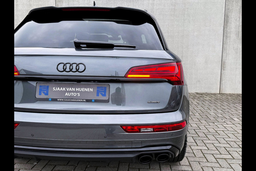 Audi Q5 50TFSI e 299PK Quattro Competition S Edition S-Line 1é Eig! Panoramadak|S-Kuipstoelen|360°View|Matrix|Carbon|Ambiance|SQ5!