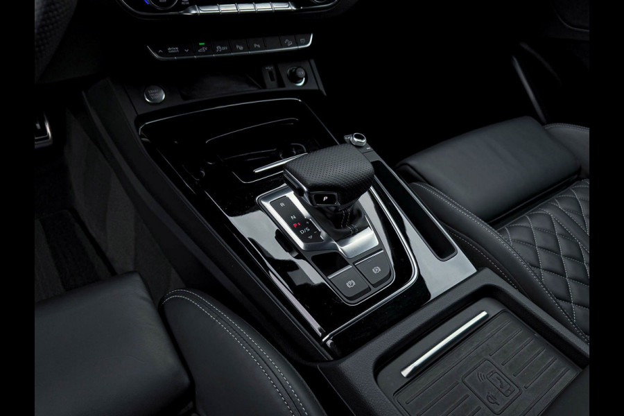 Audi Q5 50TFSI e 299PK Quattro Competition S Edition S-Line 1é Eig! Panoramadak|S-Kuipstoelen|360°View|Matrix|Carbon|Ambiance|SQ5!