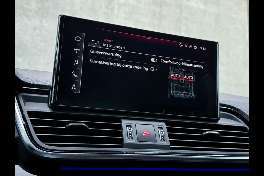 Audi Q5 50TFSI e 299PK Quattro Competition S Edition S-Line 1é Eig! Panoramadak|S-Kuipstoelen|360°View|Matrix|Carbon|Ambiance|SQ5!