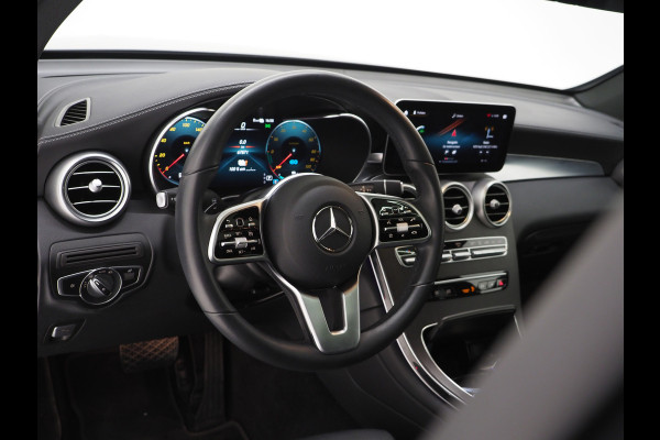 Mercedes-Benz GLC Coupé 300e 4MATIC | Schuifdak | Leder | 360 | Virtual | Sfeerlicht | Keyless | Stoelverwarming | Carplay