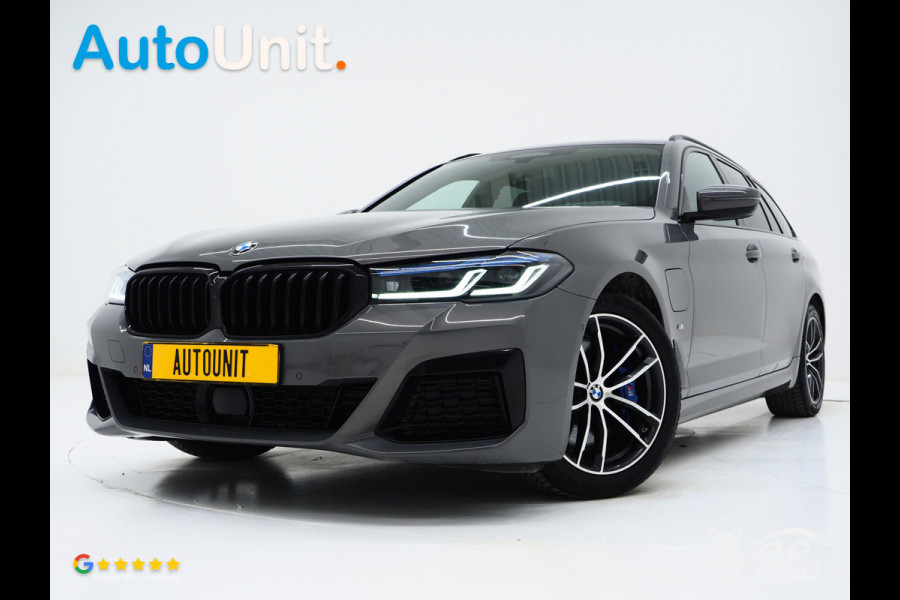 BMW 5 Serie Touring 530e M Sport Shadow Line | LaserLED | Trekhaak | Harman/Kardon | 360 | HUD | Sfeerlicht | Keyless | Carplay