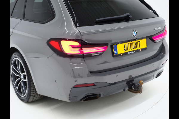 BMW 5 Serie Touring 530e M Sport Shadow Line | LaserLED | Trekhaak | Harman/Kardon | 360 | HUD | Sfeerlicht | Keyless | Carplay
