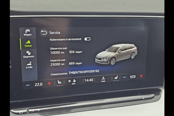 Škoda Octavia Combi 1.4 TSI iV PHEV Business Edition Plus | LED | Trekhaak | Stoelvewarming | Camera | SmartLink | ACC | Lane Assist |