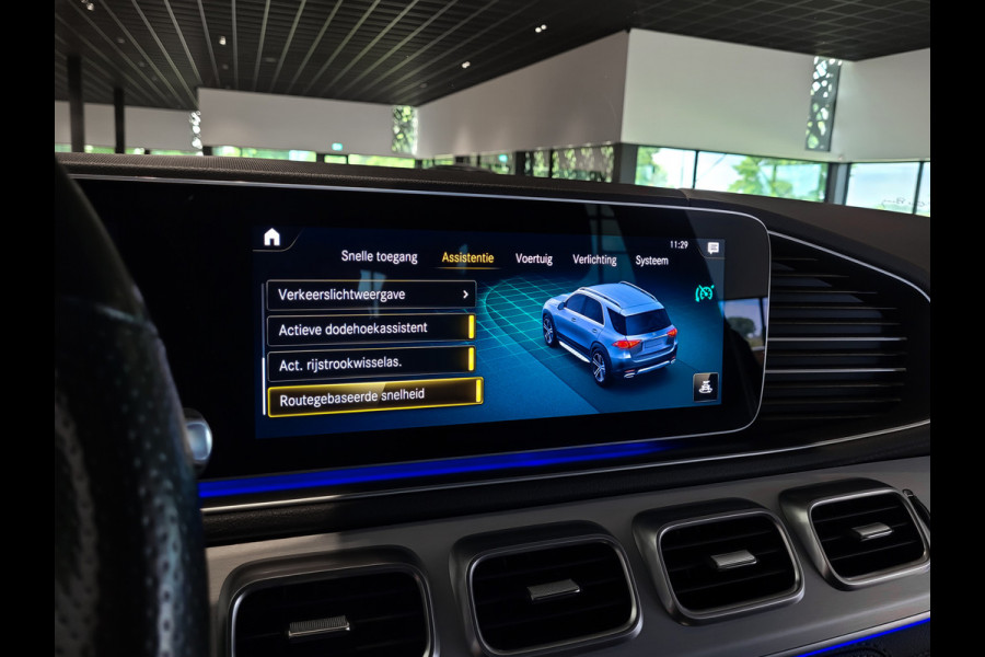 Mercedes-Benz GLE 400 d 4-M AMG Night|Luchtvering|Panorama|HUD|Standkachel|Burmester|Trekhaak|22"