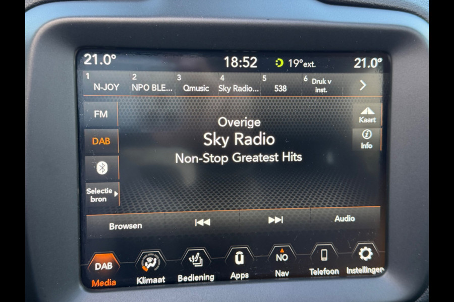 Jeep Renegade 1.0T Limited, panoramadak,lederen interieur,parkeersensoren, NL auto met nap