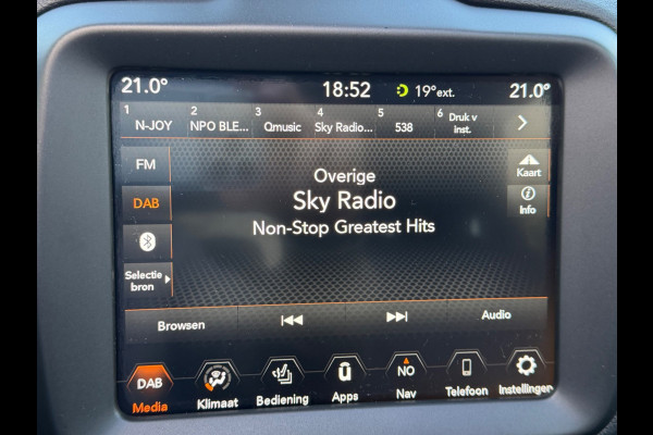 Jeep Renegade 1.0T Limited, panoramadak,lederen interieur,parkeersensoren, NL auto met nap