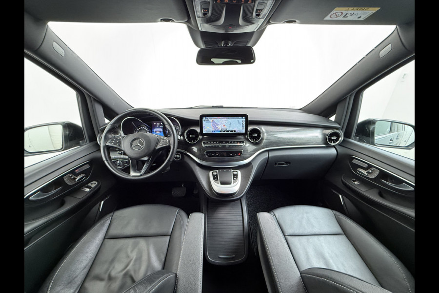 Mercedes-Benz Eqv 300 L2 7-Persoons Leder Captain Chairs SOH 95% Elek.Stoelen+Memory+Verwarmd Burmester®-Audio 360°Camera Navi Adap.Cruise Ecc Bus Elek.Schuifdeuren Lane Assist DAB Privacy Glas Elek.Achterklep VIP Vervoer