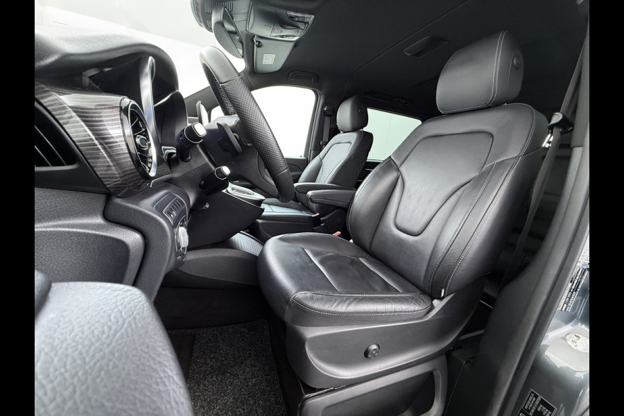 Mercedes-Benz Eqv 300 L2 7-Persoons Leder Captain Chairs SOH 95% Elek.Stoelen+Memory+Verwarmd Burmester®-Audio 360°Camera Navi Adap.Cruise Ecc Bus Elek.Schuifdeuren Lane Assist DAB Privacy Glas Elek.Achterklep VIP Vervoer