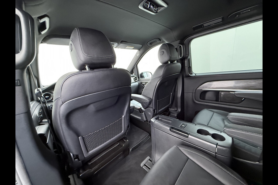 Mercedes-Benz Eqv 300 L2 7-Persoons Leder Captain Chairs SOH 95% Elek.Stoelen+Memory+Verwarmd Burmester®-Audio 360°Camera Navi Adap.Cruise Ecc Bus Elek.Schuifdeuren Lane Assist DAB Privacy Glas Elek.Achterklep VIP Vervoer