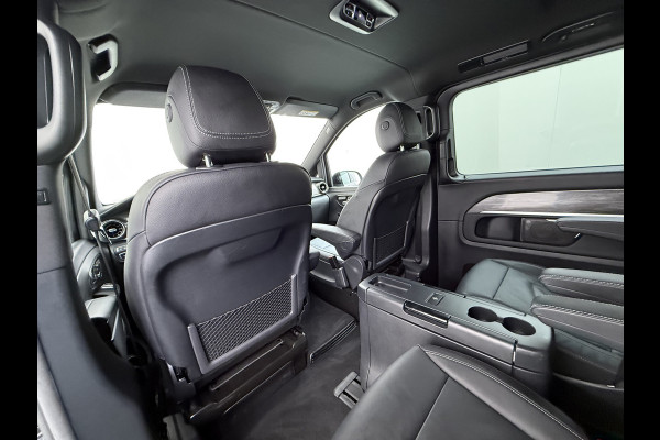 Mercedes-Benz Eqv 300 L2 7-Persoons Leder Captain Chairs SOH 95% Elek.Stoelen+Memory+Verwarmd Burmester®-Audio 360°Camera Navi Adap.Cruise Ecc Bus Elek.Schuifdeuren Lane Assist DAB Privacy Glas Elek.Achterklep VIP Vervoer