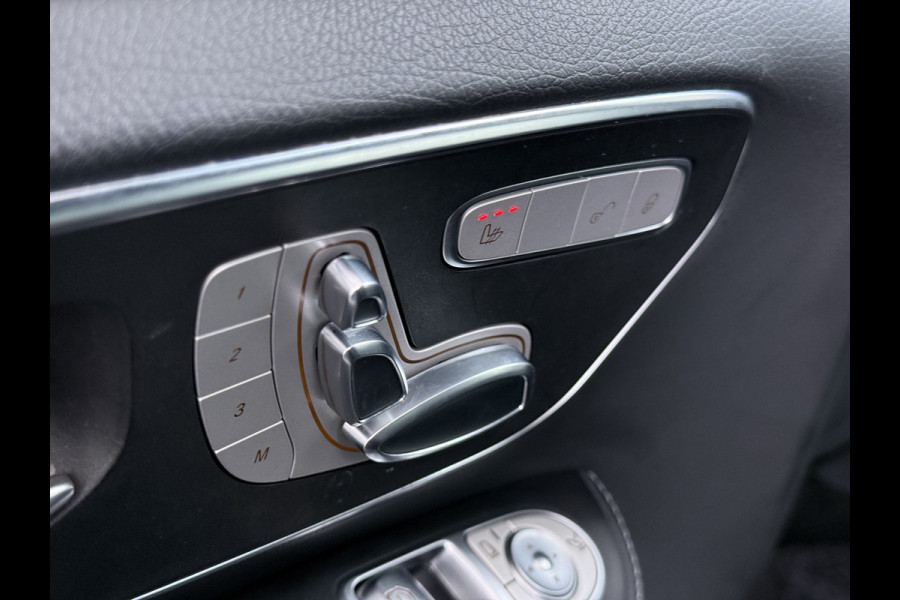 Mercedes-Benz Eqv 300 L2 7-Persoons Leder Captain Chairs SOH 95% Elek.Stoelen+Memory+Verwarmd Burmester®-Audio 360°Camera Navi Adap.Cruise Ecc Bus Elek.Schuifdeuren Lane Assist DAB Privacy Glas Elek.Achterklep VIP Vervoer