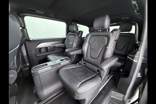 Mercedes-Benz Eqv 300 L2 7-Persoons Leder Captain Chairs SOH 95% Elek.Stoelen+Memory+Verwarmd Burmester®-Audio 360°Camera Navi Adap.Cruise Ecc Bus Elek.Schuifdeuren Lane Assist DAB Privacy Glas Elek.Achterklep VIP Vervoer