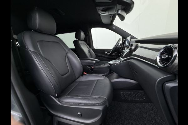 Mercedes-Benz Eqv 300 L2 7-Persoons Leder Captain Chairs SOH 95% Elek.Stoelen+Memory+Verwarmd Burmester®-Audio 360°Camera Navi Adap.Cruise Ecc Bus Elek.Schuifdeuren Lane Assist DAB Privacy Glas Elek.Achterklep VIP Vervoer