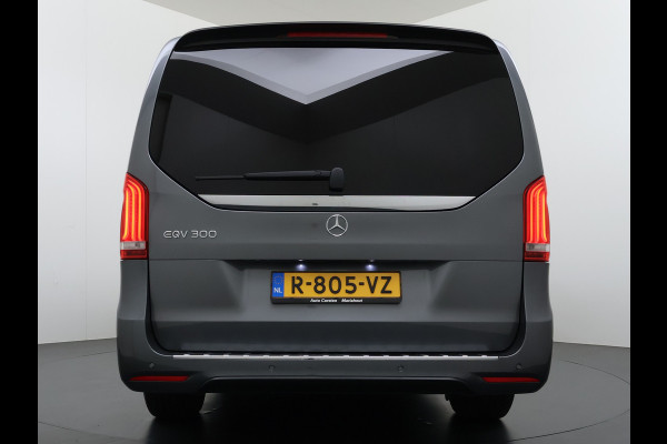Mercedes-Benz Eqv 300 L2 7-Persoons Leder Captain Chairs SOH 95% Elek.Stoelen+Memory+Verwarmd Burmester®-Audio 360°Camera Navi Adap.Cruise Ecc Bus Elek.Schuifdeuren Lane Assist DAB Privacy Glas Elek.Achterklep VIP Vervoer