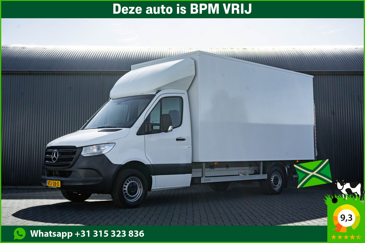 Mercedes-Benz Sprinter 315 CDI | 150 PK | Automaat | Bakwagen met laadklep | Zijdeur | Camera | Cruise | Mbux | Climatronic