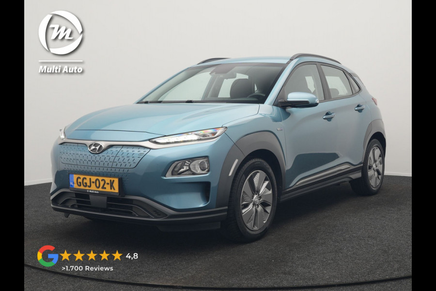 Hyundai Kona EV Fashion 64 kWh 204pk Dealer O.H. | Adaptive Cruise | Camera | Sportstoelen & Stuur Verwarmd | Krell Audio | Keyless | Apple Carplay | Navigatie | DAB |