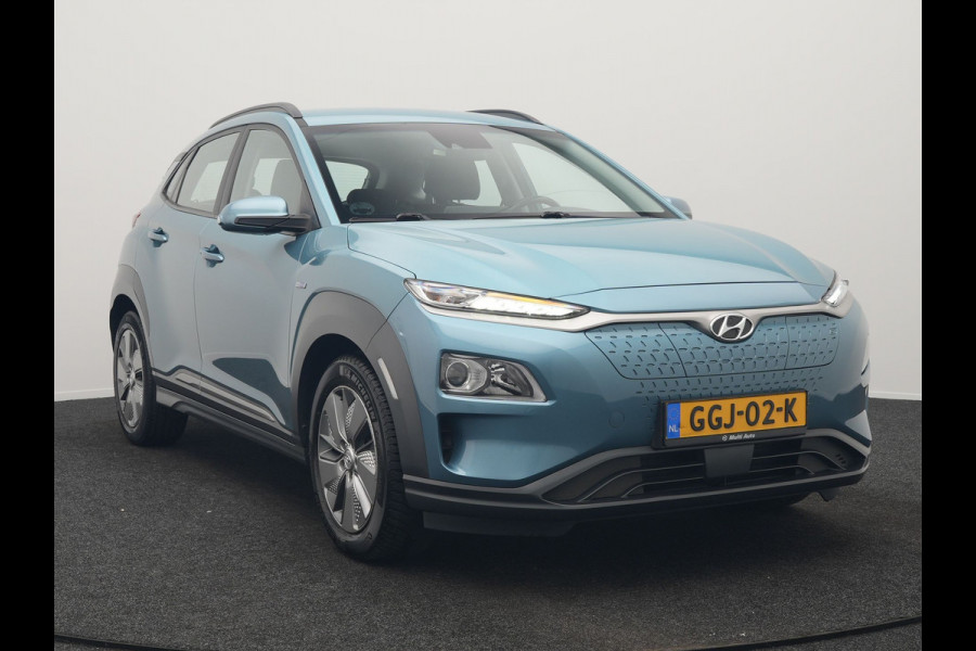 Hyundai Kona EV Fashion 64 kWh 204pk Dealer O.H. | Adaptive Cruise | Camera | Sportstoelen & Stuur Verwarmd | Krell Audio | Keyless | Apple Carplay | Navigatie | DAB |