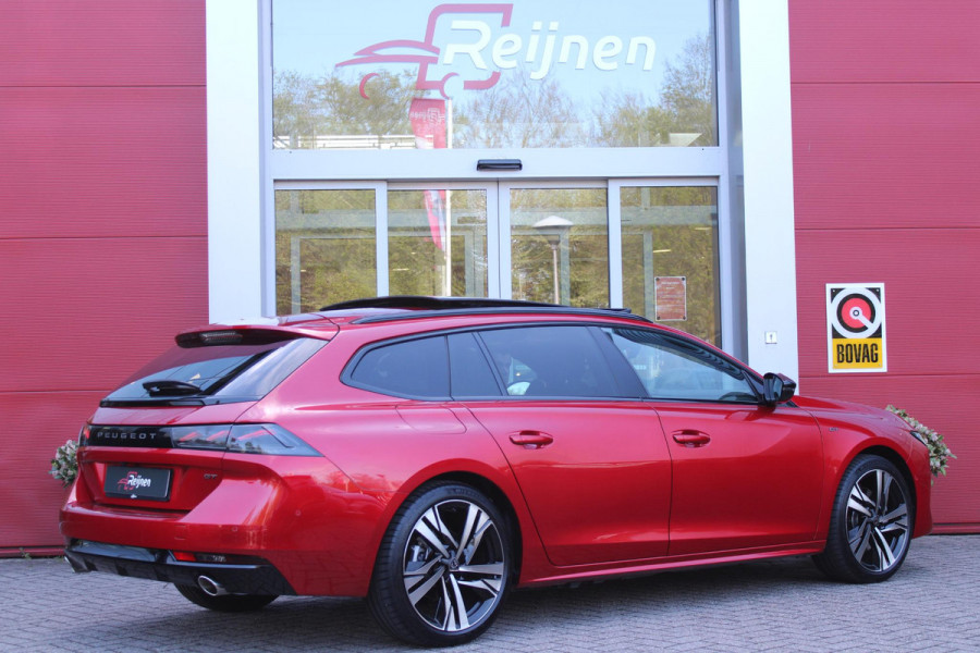Peugeot 508 SW 1.6 HYbrid 225PK GT (Nieuw Model) | NAVIGATIE |PANORAMISCH SCHUIFDAK|KOPLAMPEN MATRIX LED | MISTRAL LEDEREN BEKLEDING | ELEKTRISCH VERSTELBARE VOORSTOELEN MET GEHEUGEN EN MASSAGE|DRAADLOOS APPLE CARPLAY/ANDROID AUTO | NIGHT VISION PACK | ADAPTIEF ONDERSTEL|7,4 KW LADEN| 19'' AUGUSTA LICHTMETALEN VELGEN | HIFI FOCAL| ADAPTIEVE CRUISECONTROL | WEGKLAPBARE TREKHAAK | ALARMSYSTEEM AF FABRIEK|DONKER GETINTE ACHTERRUITEN|