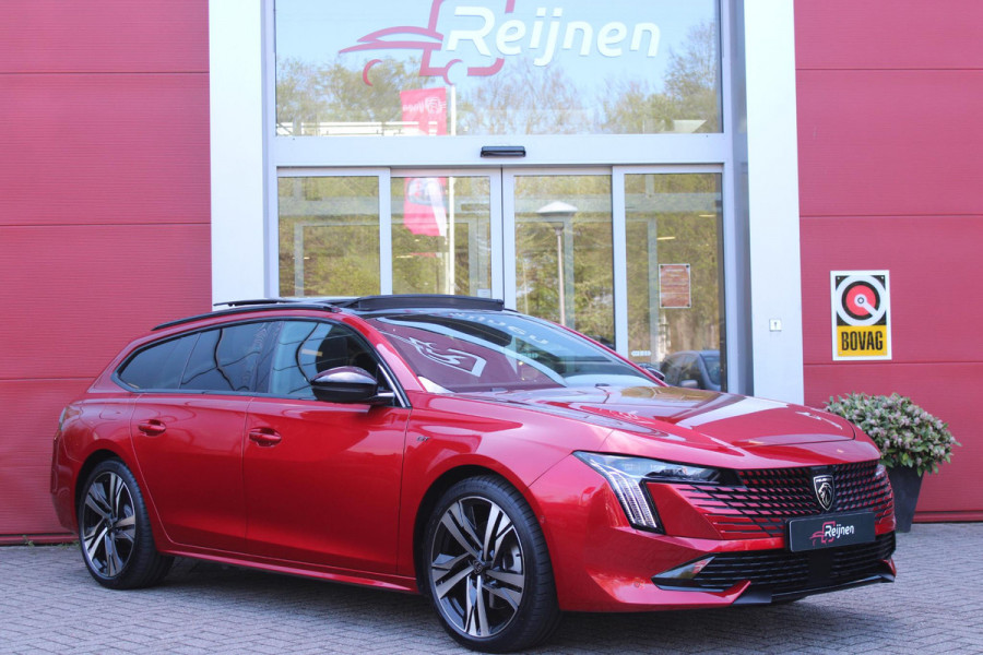Peugeot 508 SW 1.6 HYbrid 225PK GT (Nieuw Model) | NAVIGATIE |PANORAMISCH SCHUIFDAK|KOPLAMPEN MATRIX LED | MISTRAL LEDEREN BEKLEDING | ELEKTRISCH VERSTELBARE VOORSTOELEN MET GEHEUGEN EN MASSAGE|DRAADLOOS APPLE CARPLAY/ANDROID AUTO | NIGHT VISION PACK | ADAPTIEF ONDERSTEL|7,4 KW LADEN| 19'' AUGUSTA LICHTMETALEN VELGEN | HIFI FOCAL| ADAPTIEVE CRUISECONTROL | WEGKLAPBARE TREKHAAK | ALARMSYSTEEM AF FABRIEK|DONKER GETINTE ACHTERRUITEN|
