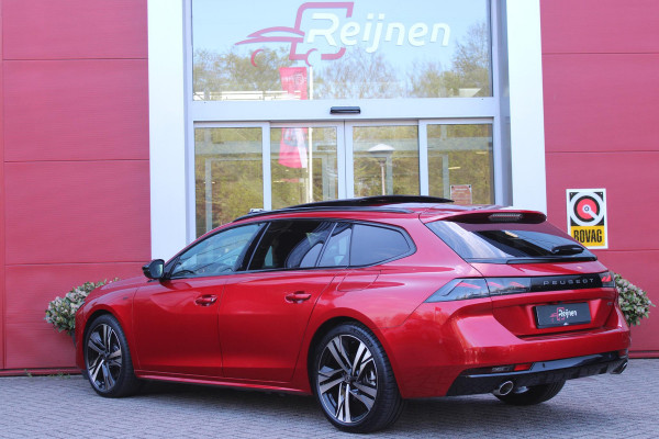 Peugeot 508 SW 1.6 HYbrid 225PK GT (Nieuw Model) | NAVIGATIE |PANORAMISCH SCHUIFDAK|KOPLAMPEN MATRIX LED | MISTRAL LEDEREN BEKLEDING | ELEKTRISCH VERSTELBARE VOORSTOELEN MET GEHEUGEN EN MASSAGE|DRAADLOOS APPLE CARPLAY/ANDROID AUTO | NIGHT VISION PACK | ADAPTIEF ONDERSTEL|7,4 KW LADEN| 19'' AUGUSTA LICHTMETALEN VELGEN | HIFI FOCAL| ADAPTIEVE CRUISECONTROL | WEGKLAPBARE TREKHAAK | ALARMSYSTEEM AF FABRIEK|DONKER GETINTE ACHTERRUITEN|