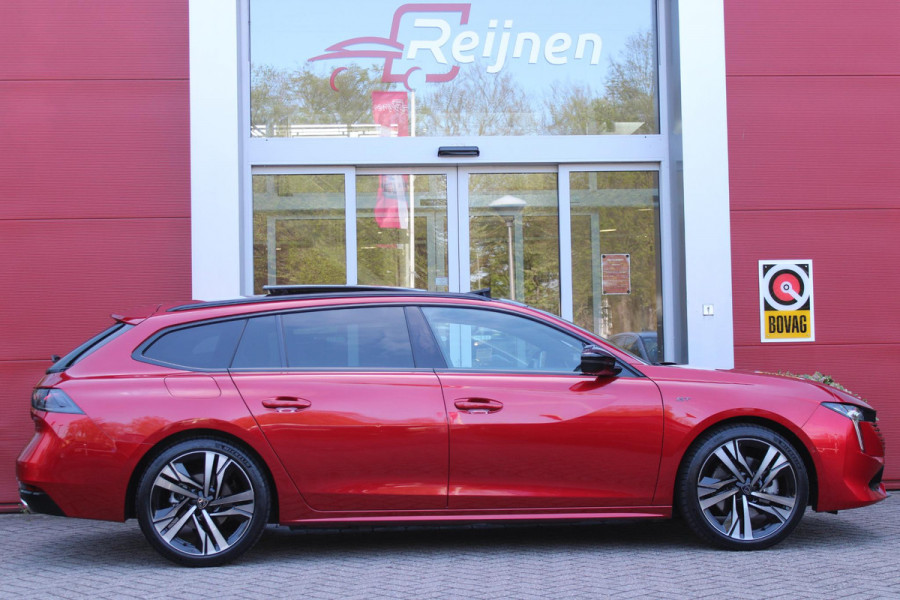 Peugeot 508 SW 1.6 HYbrid 225PK GT (Nieuw Model) | NAVIGATIE |PANORAMISCH SCHUIFDAK|KOPLAMPEN MATRIX LED | MISTRAL LEDEREN BEKLEDING | ELEKTRISCH VERSTELBARE VOORSTOELEN MET GEHEUGEN EN MASSAGE|DRAADLOOS APPLE CARPLAY/ANDROID AUTO | NIGHT VISION PACK | ADAPTIEF ONDERSTEL|7,4 KW LADEN| 19'' AUGUSTA LICHTMETALEN VELGEN | HIFI FOCAL| ADAPTIEVE CRUISECONTROL | WEGKLAPBARE TREKHAAK | ALARMSYSTEEM AF FABRIEK|DONKER GETINTE ACHTERRUITEN|