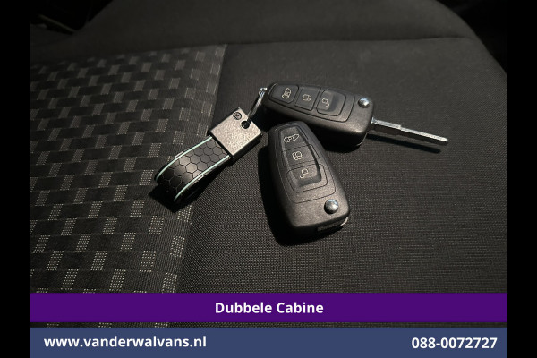 Ford Transit Custom 2.0 TDCI L2H1 Dubbele Cabine Inrichting Euro6 Airco | 6-Zits | Camera | LED | Apple Carplay | 2750kg Trekhaak Android Auto, Cruisecontrol, Verwarmde voorruit, Parkeersensoren