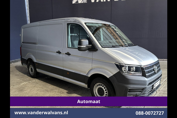Volkswagen Crafter 2.0 TDI 141pk Automaat L3H2 L2H1 Euro6 Airco | Navigatie | Apple Carplay | Chauffeursstoel Cruisecontrol, Stoelverwarming, 270 Graden achterdeuren, Parkeersensoren, 3000kg trekvermogen