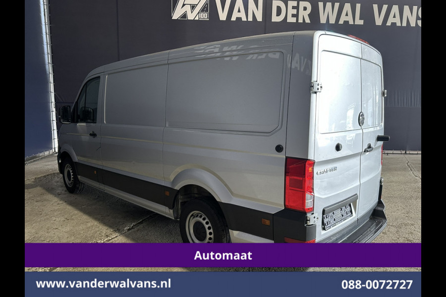 Volkswagen Crafter 2.0 TDI 141pk Automaat L3H2 L2H1 Euro6 Airco | Navigatie | Apple Carplay | Chauffeursstoel Cruisecontrol, Stoelverwarming, 270 Graden achterdeuren, Parkeersensoren, 3000kg trekvermogen