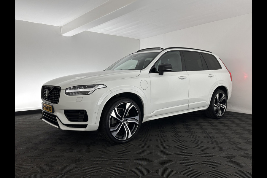 Volvo XC90 2.0 T8 Recharge AWD R-Design Black Pack [ 7-Pers. ] Aut. *PANO | LEATHER-ALCANTARA | FULL-LED | MEMORY-PACK | BOWERS&WILKINS | BLINDSPOT | KEYLESS | DIGI-COCKPIT | NAVI-FULLMAP | PRIVACYGLASS | HEATED-SPORTSEATS | TOWBAR | 22''ALU*