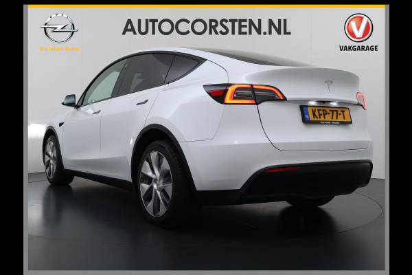 Tesla Model Y Long Range AWD 514pk Warmtepomp SOH 93% Leder Panoramadak Matrix-LED Autopilot Elektr.Stuur+Stoel+Verwarmd Navi Ecc Premium Audi Elektr.Stuur+Stoel+Verwarmd Navi Ecc Premium Audio Keyless Privacy Glass 4WD 1e Eigenaar Fabrieksgarantie tot 23-2-2027 Garantie op Accu en Motoren 23-02-2031/192.000km