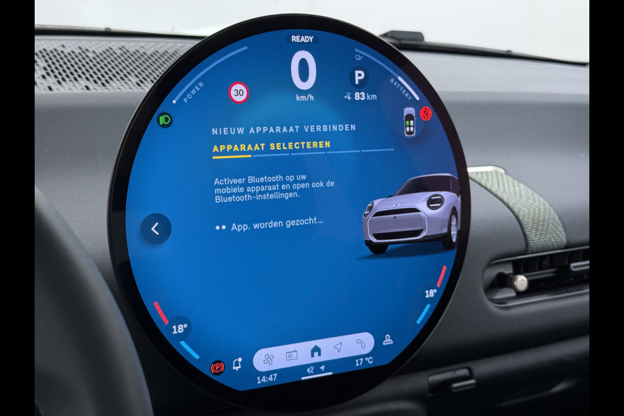 MINI Cooper E 40.7kWh SOH 99% Navi Camera Apple Carplay Android Auto Cruise Control Pdc Lmv DAB Led Regen-Lichtsensor Bluetooth Dodehoek detector Rijstrooksensor WiFi Isofix Origineel Nederlandse Auto Fabrieksgarantie tot 7-2-2028 Accu garantie tot 7-2-2033/160.000km