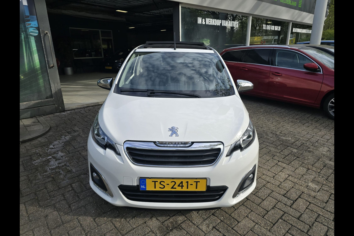 Peugeot 108 1.0 e-VTi Allure TOP! | 2E EIGENAAR | 12MND GARANTIE | CAMERA | LMV | KEYLESS |