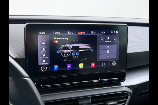 Seat Leon Sportstourer 1.5T 131pk Trekhaak Camera Adaptive-Cruise Navi Ecc Virtual Cockpit Apple Carplay/Android Auto Pdc Style Launch Edi Lmv Led DAB Keyless Isofix Front assist Regensensor Bluetooth Rijstrooksensor 1e Eigenaar Origineel Nederlandse Auto