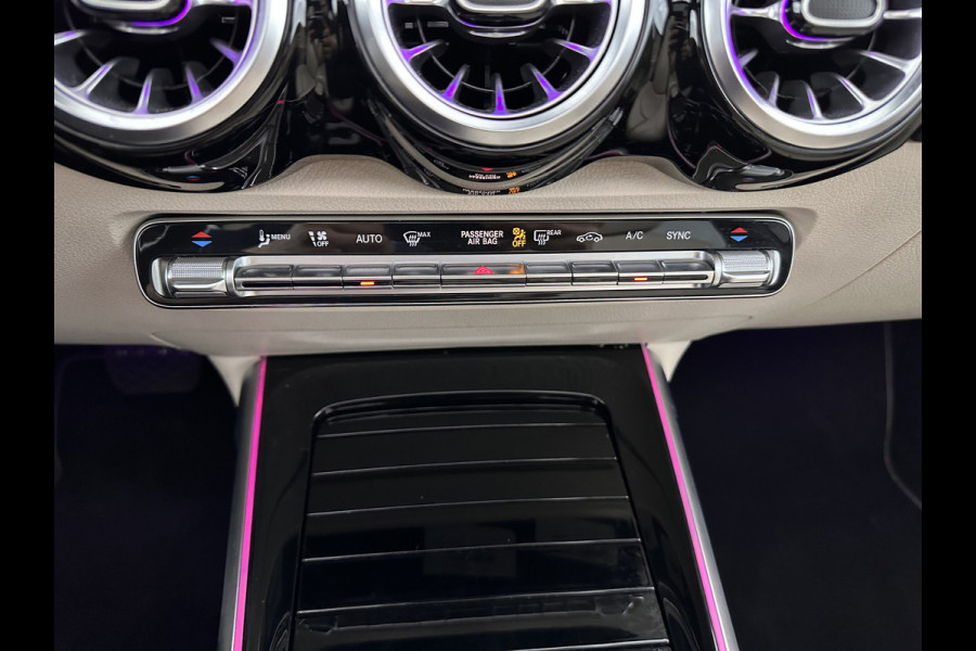 Mercedes-Benz Glb 180 Business Solution (INCL-BTW) *PANO | ADAPTIVE-CRUISE | LEATHER | FULL-LED | BLINDSPOT | MEMORY-PACK | AMBIENTLIGHT | HEATED-SPORTSEATS | WIDESCREEN-DIGICOCKPIT | DAB+ | NAVI-FULLMAP | CAMERA | PRIVACYGLASS |