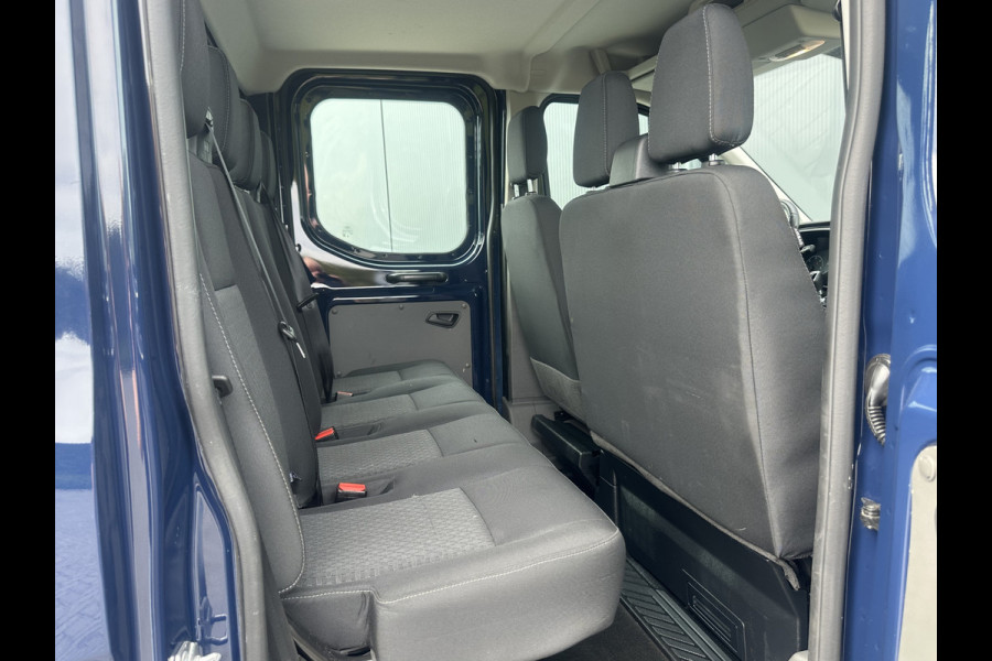 Ford Transit 2.0 TDCI 130 PK 3.5T / PICK UP / ** 10.817 KM ** / 7 PERSOONS DUBBELE CABINE / ECC / CRUISE / STANDKACHEL / DUBBEL LUCHT / STOEL
