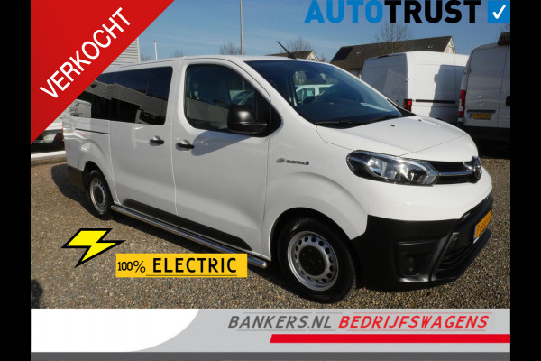 Toyota PROACE Electric Shuttle Medium Extra Range Cool 75 kWh, Airco, Cruise control, 8 Persoons