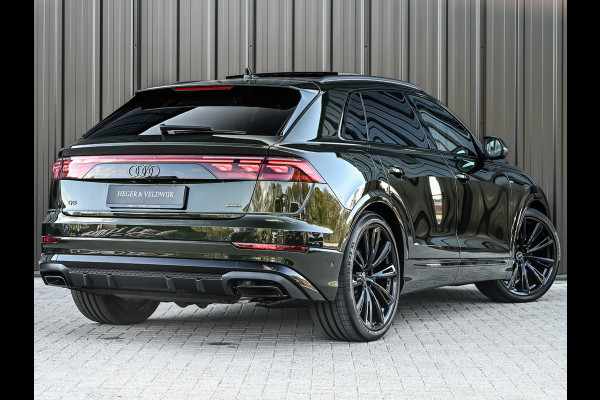 Audi Q8 60 TFSI e quattro Pro Line S Competition | B&O advanced | Audi exclusive | 5 jaar garantie | Panoramadak | massage stoelen | 4 wiel besturing | Alcantara hemel | Soft-close | Elektr. Trekhaak | Achteras besturing | Oled achterlichte
